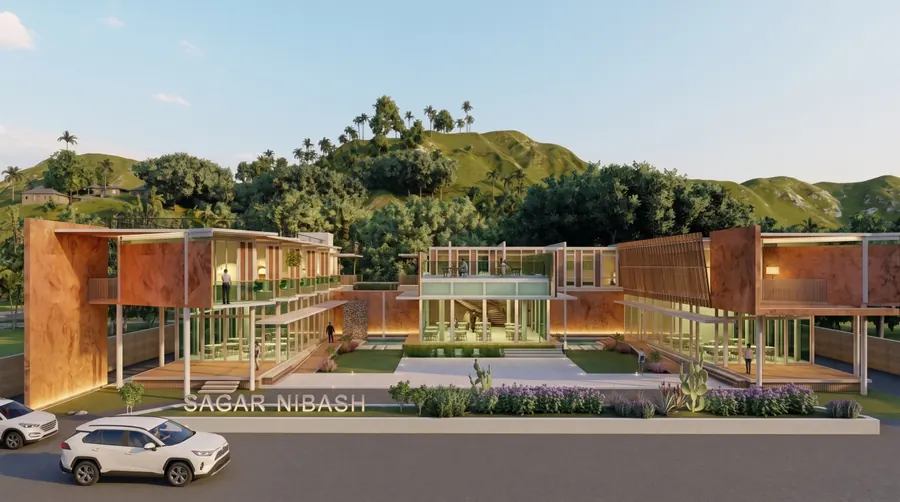 Sagor Nibash Hostel, Himchari, Cox's Bazar Commercial project